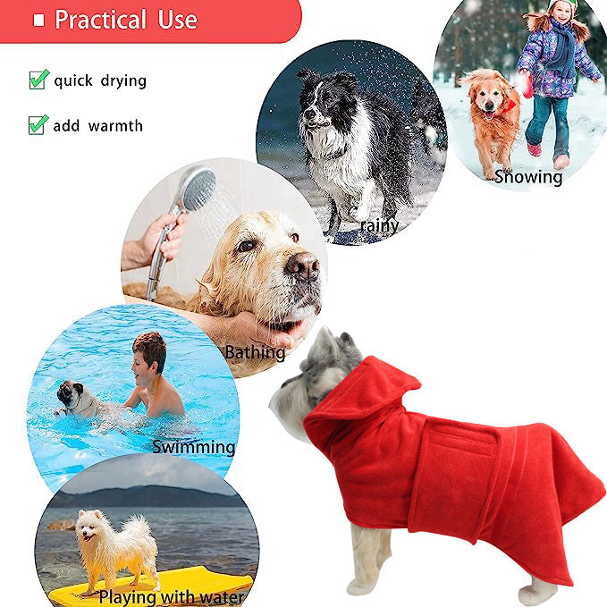 The Ultimate Pet Super Absorbent Quick Dry Fiber Bath Towel