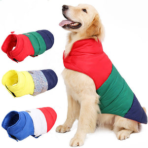 Thickened Warm Water Repellent Down Pet Jacket - The Ultimate Winter Wear for Your Furry Friends